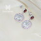 "Goo Maral" short earrings