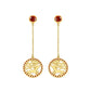 "Goo Maral" long earrings