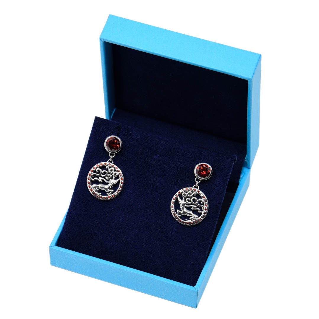 "Goo Maral" short earrings