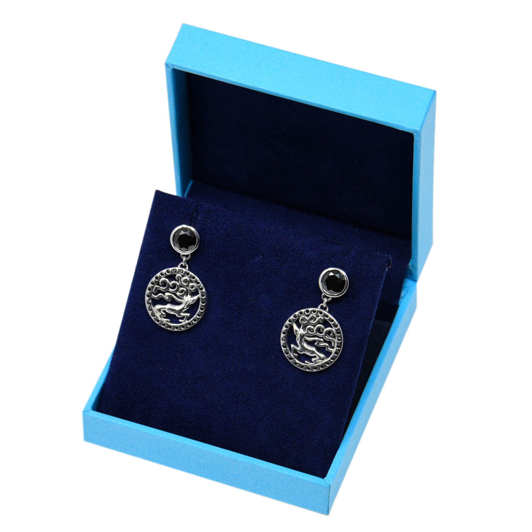 "Goo Maral" short earrings