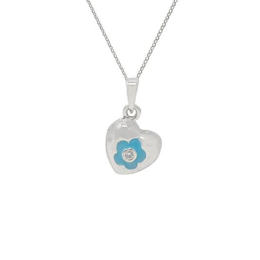 Kids silver necklace